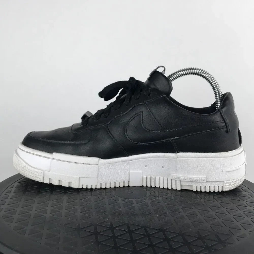Nike Air Force 1 Pixel Black/White Athletic Shoes CK6649-001 Women’s Size 8 - Picture 9 of 12